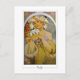 Alphonse Mucha #142 - Fine Art Postcard Postkarte