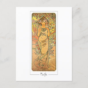 Alphonse Mucha #160 - Fine Art Postcard Postkarte