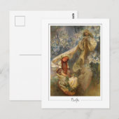 Alphonse Mucha #165 - Fine Art Postcard Postkarte (Vorne/Hinten)