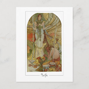 Alphonse Mucha #169 - Kunstpostkarte Postkarte