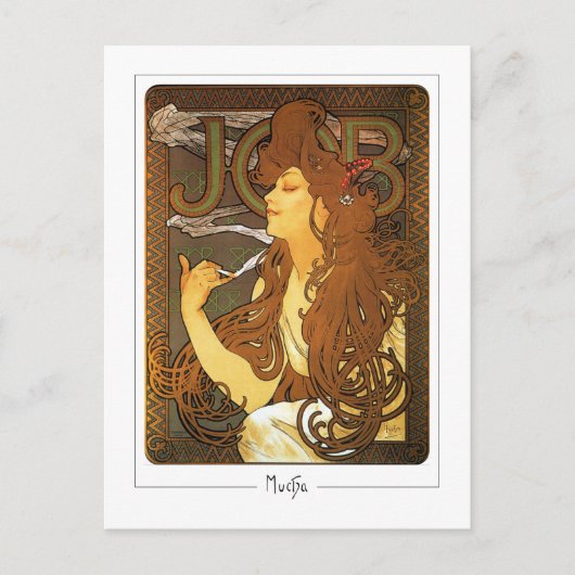Alphonse Mucha #170 - Fine Art Postcard Postkarte (Vorderseite)