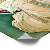 Alphonse Mucha 1895 Poster (Ecke)