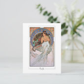 Alphonse Mucha #189 - Fine Art Postcard Postkarte (Stehend Vorderseite)