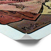 Alphonse Mucha. 1900 Poster (Ecke)