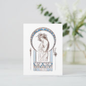 Alphonse Mucha - (1901) Karte Dokumente Decoratifs (Stehend Vorderseite)