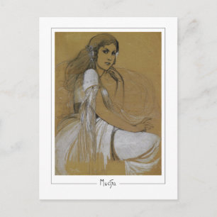 Alphonse Mucha #1 - Kunsthistorkarte Postkarte