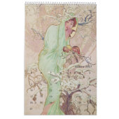 Alphonse Mucha 2025 Kalender (Jan 2027)