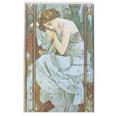 Alphonse Mucha 2025 Kalender (Feb 2027)