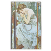 Alphonse Mucha 2025 Kalender (Feb 2027)