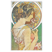 Alphonse Mucha 2025 Kalender (Mär 2026)