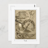 Alphonse Mucha #210 - Fine Art Postcard Postkarte (Vorne/Hinten)