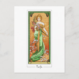 Alphonse Mucha #247 - Kunstpostkarte Postkarte