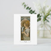 Alphonse Mucha #260 - Fine Art Postcard Postkarte (Stehend Vorderseite)