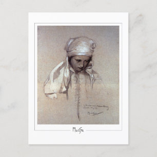 Alphonse Mucha #261 - Fine Art Postcard Postkarte