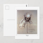 Alphonse Mucha #261 - Fine Art Postcard Postkarte (Vorne/Hinten)