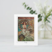 Alphonse Mucha #262 - Fine Art Postcard Postkarte (Stehend Vorderseite)