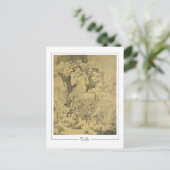 Alphonse Mucha #285 - Fine Art Postcard Postkarte (Stehend Vorderseite)