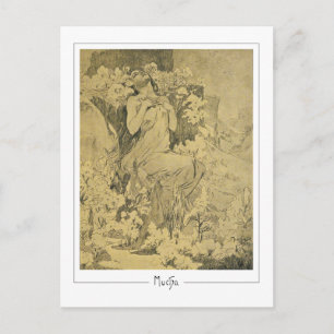 Alphonse Mucha #285 - Kunstpostkarte Postkarte