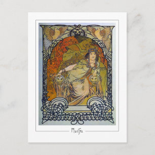 Alphonse Mucha #300 - Kunstpostkarte Postkarte