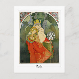 Alphonse Mucha #312 - Kunstpostkarte Postkarte