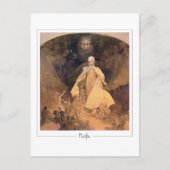 Alphonse Mucha #328 - Fine Art Postcard Postkarte (Vorderseite)