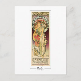 Alphonse Mucha #329 - Fine Art Postcard Postkarte