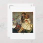 Alphonse Mucha #331 - Fine Art Postcard Postkarte (Vorne/Hinten)