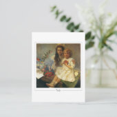 Alphonse Mucha #331 - Kunstpostkarte Postkarte (Stehend Vorderseite)