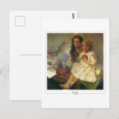 Alphonse Mucha #331 - Kunstpostkarte Postkarte (Vorne/Hinten)