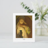 Alphonse Mucha #334 - Fine Art Postcard Postkarte (Stehend Vorderseite)