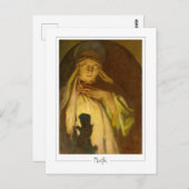 Alphonse Mucha #334 - Fine Art Postcard Postkarte (Vorne/Hinten)