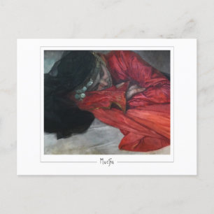 Alphonse Mucha #342 - Fine Art Postcard Postkarte