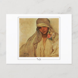 Alphonse Mucha #343 - Fine Art Postcard Postkarte