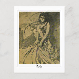 Alphonse Mucha #354 - Fine Art Postcard Postkarte