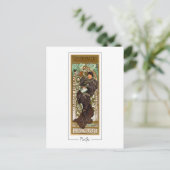 Alphonse Mucha #371 - Fine Art Postcard Postkarte (Stehend Vorderseite)