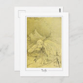 Alphonse Mucha #372 - Fine Art Postcard Postkarte (Vorne/Hinten)