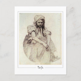 Alphonse Mucha #384 - Fine Art Postcard Postkarte