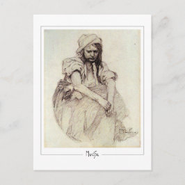 Alphonse Mucha #384 - Fine Art Postcard Postkarte