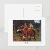 Alphonse Mucha #397 - Fine Art Postcard Postkarte (Vorne/Hinten)