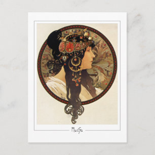 Alphonse Mucha #401 - Kunstpostkarte Postkarte
