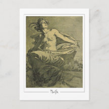 Alphonse Mucha #409 - Fine Art Postcard