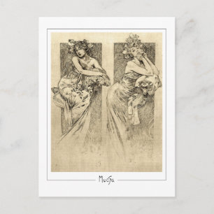 Alphonse Mucha #49 - Kunstpostkarte Postkarte