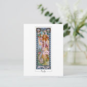 Alphonse Mucha #96 - Fine Art Postcard Postkarte (Stehend Vorderseite)