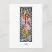 Alphonse Mucha #96 - Fine Art Postcard Postkarte (Vorderseite)