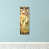 Alphonse Mucha, Abend Contemplation Leinwanddruck (Insitu (Holzboden))