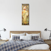 Alphonse Mucha, Abend Contemplation Leinwanddruck (Insitu (Schlafzimmer))