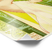 Alphonse Mucha Absinthe Robette Druck (Ecke)