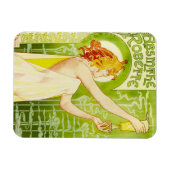 Alphonse Mucha Absinthe Robette Magnet (Horizontal)