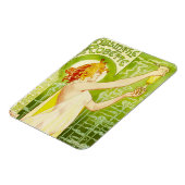 Alphonse Mucha Absinthe Robette Magnet (Linke Seite)