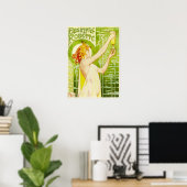 Alphonse Mucha Absinthe Robette Poster (Heimbüro)